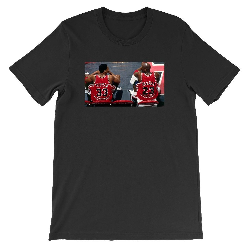 Jordan 23 & Pippen 33 The Bench tee